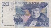 Schweden 20 Kronor 1991 III, mit Riss 50.20 元 含税 ＋  83.67 元 运费