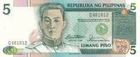 Philippinen 5 Piso 1987 Kassenfrisch 41.75 元 含税 ＋  83.51 元 运费