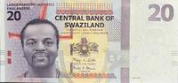 Swaziland 20 Emalangeni Banknote -