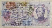 Schweiz 20 Franken 7.3.1973 Banknote III 91.86 元 含税 ＋  83.51 元 运费