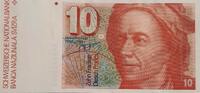 Schweiz 10 Franken Banknote -