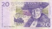 Schweden 20 Kronen 1994 III, Gebraucht 50.20 元 含税 ＋  83.67 元 运费