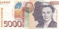 Slowenien 5000 tolarjev tolar -