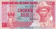 Guinea-Bissau 50 Pesos Banknote Banco Central da Guine-Bissau -