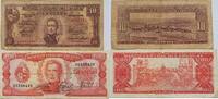 Uruguay 10, 100 Pesos Banknote 2 Stück -