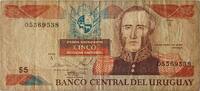 Uruguay 5 Pesos Banknote -