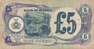 Biafra 5 Pounds Banknote Bank of Biafra -