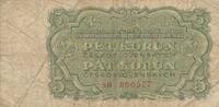 Tschechoslowakei Czechoslovakia 5 Korun -
