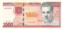Kuba 1000 Pesos Julio Antonio Mella -