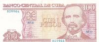 Kuba 100 Pesos Carlos Manuel de Cespedes -