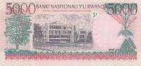 Ruanda Rwanda 5000 Francs -
