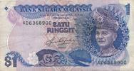 Malaysia 1 Ringgit Geldschein Banknote Satu Ringgit -