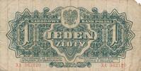 Polen 1 Zloty Geldschein Serie XA OBOWIĄZKOWYM -