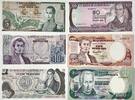 Kolumbien 5, 10, 20, 50, 100, 200 Pesos -