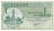 Suriname 1 Gulden Banknote -