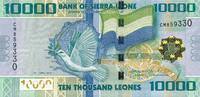 Sierra Leone 10000 Leones Banknote -