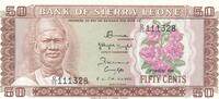 Sierra Leone 50 Cents Banknote -