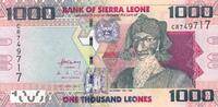 Sierra Leone 1000 Leones Banknote -