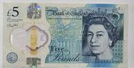 Großbritannien 5 Pounds Banknote, Winston Churchill Polymer -