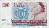 Schweden 100 Kronen Kronor Banknote -