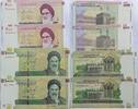 Iran 2* 2000, 2* 100000 Rials Banknoten 4 Stück lot -