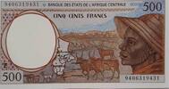 Zentralafrikanische Staaten 500 Francs Banknote -