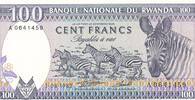 Ruanda / Rwanda 100 Francs Banknote -