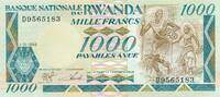 Ruanda / Rwanda 1000 Francs Banknote -