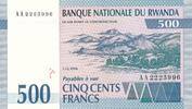 Ruanda / Rwanda 500 Francs Banknote -
