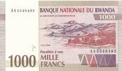 Ruanda / Rwanda 1000 Francs Banknote -