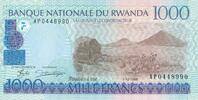 Ruanda / Rwanda 1000 Francs Banknote -