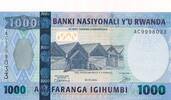 Ruanda / Rwanda 1000 Francs Banknote -