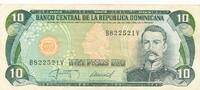 Dominikanische Republik 10 Pesos Oro Banknote -