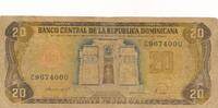 Dominikanische Republik 20 Pesos Oro Banknote -