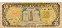 Dominikanische Republik 20 Pesos Oro Banknote -