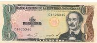 Dominikanische Republik 1 Peso Oro Banknote -