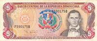 Dominikanische Republik 5 Pesos Oro Banknote -