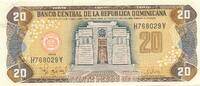Dominikanische Republik 20 Pesos Oro Banknote -