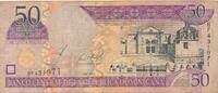 Dominikanische Republik 50 Pesos Oro Banknote -