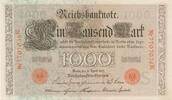 Deutsches Reich Deutschland, Weimarer Republik 10000 Mark Reichsbanknote Nachkriegsausgabe, Siegel rot, KN 7stellig, Serie: K Udr. Bst. S -