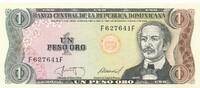 Dominikanische Republik 1 Peso Oro Banknote -