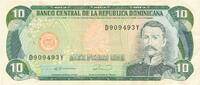 Dominikanische Republik 10 Pesos Oro Banknote -