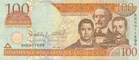 Dominikanische Republik 100 Pesos Oro Banknote -
