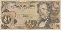 Österreich 20 Schilling Banknote -