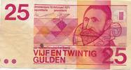 Niederland 25 Gulden Geldschein Banknote Vijfen Twintig Gulden -