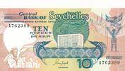 Seychelles 10 Rupien Banknote -