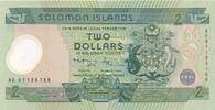 Solomon Inseln 2 Dollars Banknote -