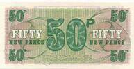 Großbritannien 50 Pence 1972 Banknote unc 33.47 元 含税 ＋  83.67 元 运费