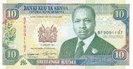 Kenia 10 Shillings Banknote -