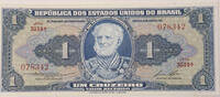 Brasilien 1 Cruzeiro Banknote -